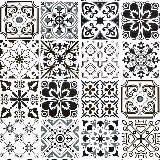 Klebefolie Eco Line Ornamental Tiles image number null